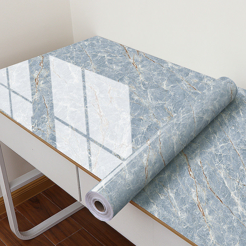 Marble Table Desktop Stickers Self-Adhesive Waterproof Oil-Proof Table ...