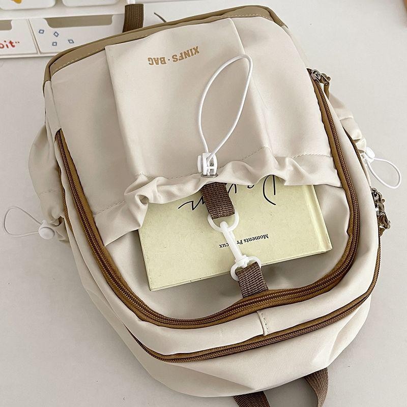 Popular Spring Outing Simple Backpack Light Travel Double Shoulder ...