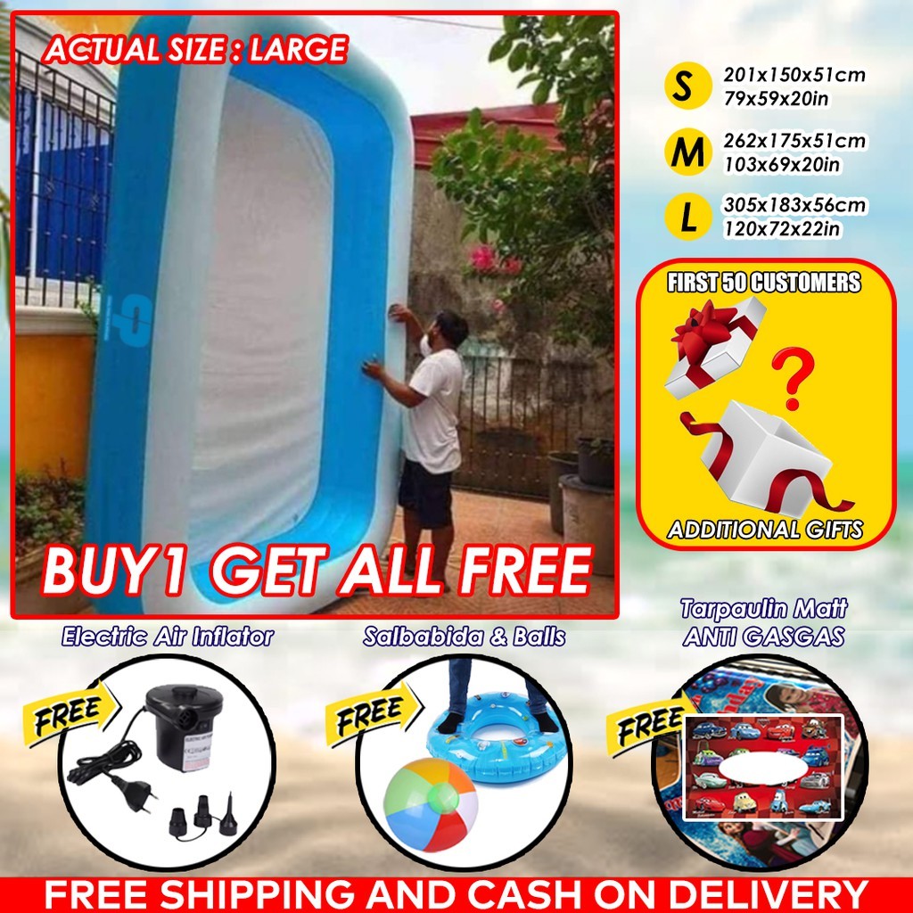 Cool Pool Durable Authentic Swimming Pool Package with Inflatable Ball ...