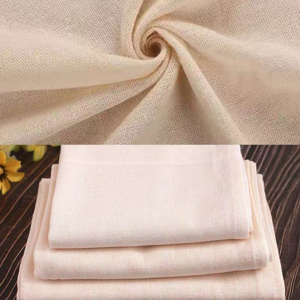 [HEST]CheeseclothStrain Reusable Ultra Fine Mesh Unbleached Cotton Tofu