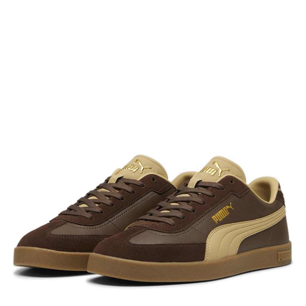 Puma Mens Club II Era Mens Shoes Esp.Brown Sand Sports Direct Shopee Malaysia