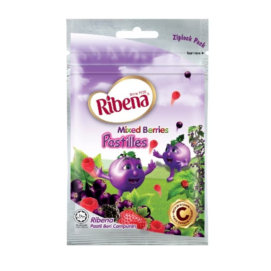 RIBENA Pastille Mix Berry Flavor 20s | Shopee Malaysia