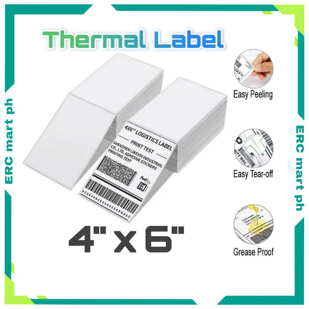 ERC Waterproof Label Sticker A6 (4