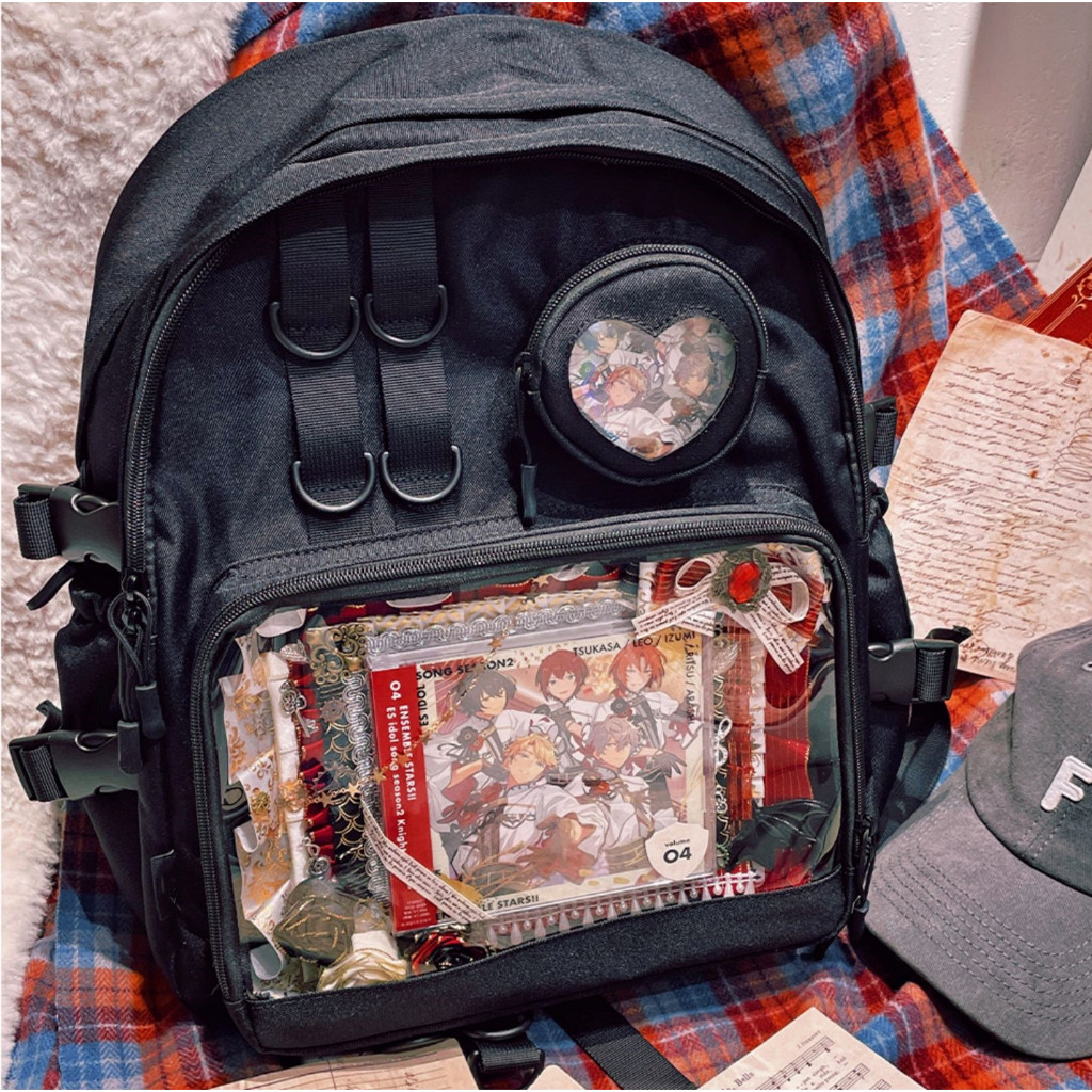 Kawaii Ita Backpack DIY Display Backpack Fashion School Bag Bagpack ...