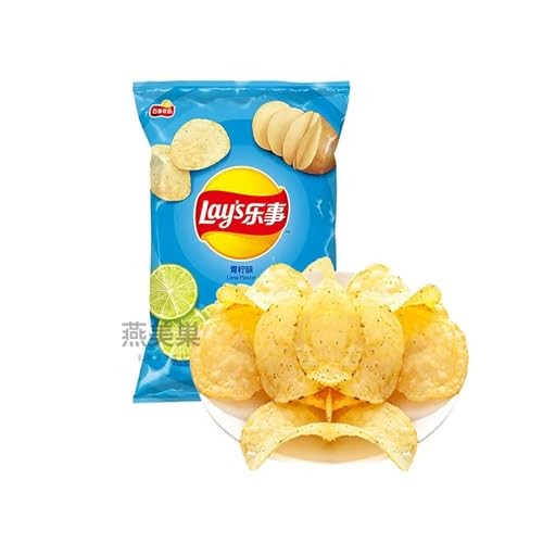 Selectable Raises Rakuji Potato Chips, Cucumber Flavor, Lime Flavor ...