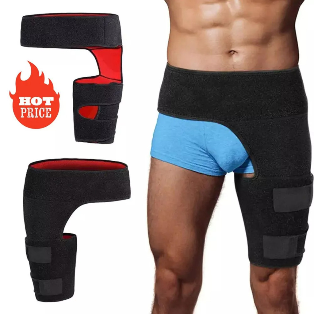 Sciatica Relief Hip Brace - Compression Wrap for Pain, Hamstring, Groin ...