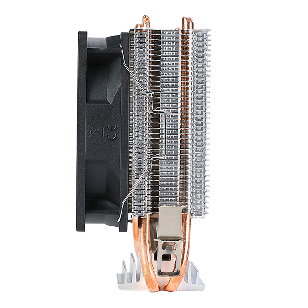 CPU Cooler 3PIN Silent RGB Fan for Intel LGA775 1150/1151/1155/1156 ...