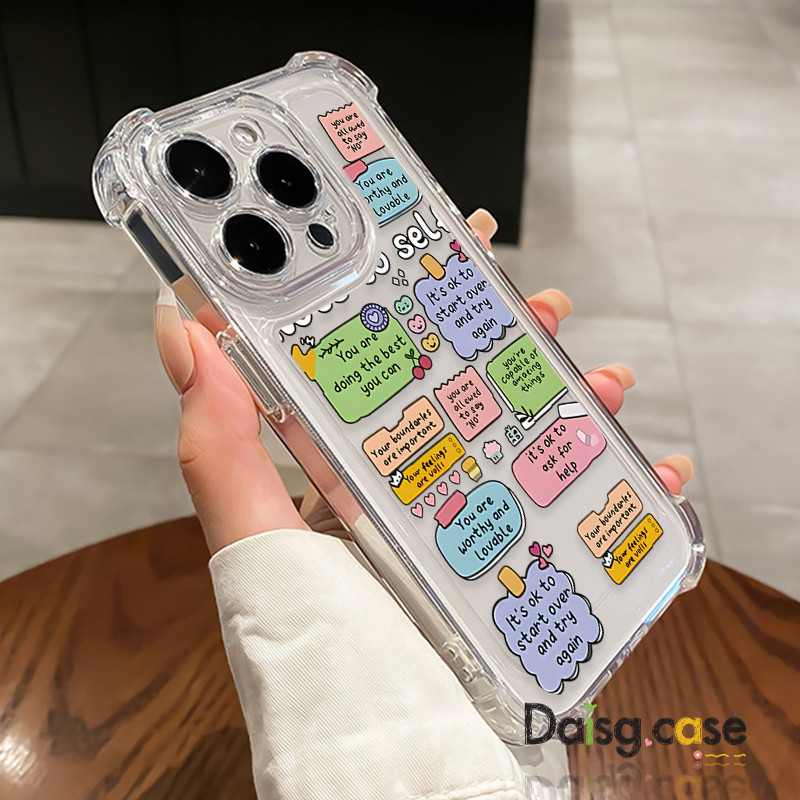 For iphone 16 pro Case 15 11 12 13 14 Cute style note anti-fall 7Plus ...