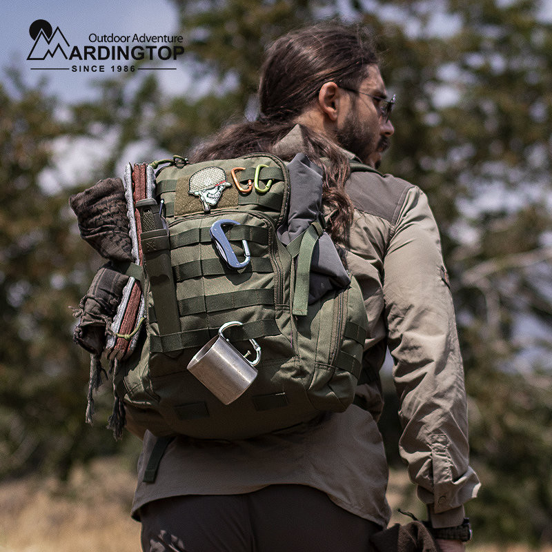 Mardingtop Hiking Camping Backpack Men's Military Fan Outdoor ...