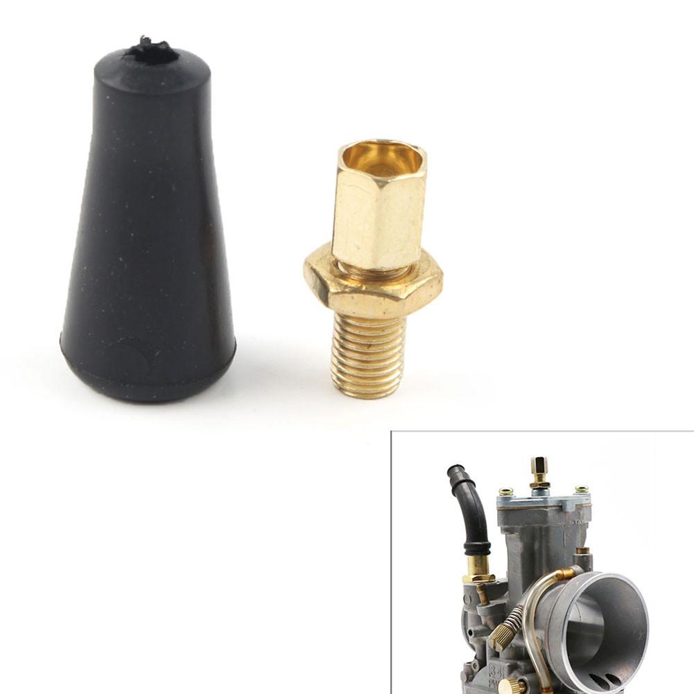 Motorcycle Carburetor Screw Guide Elbow Tube For Dellorto PHBG ZSK Carb