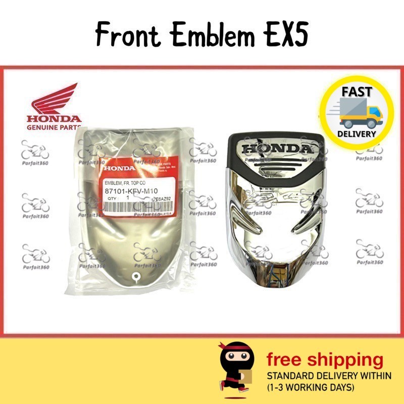 87101-KFV-M10 HONDA EX5 DREAM / POWER Emblem / Lambang Depan 100% ...
