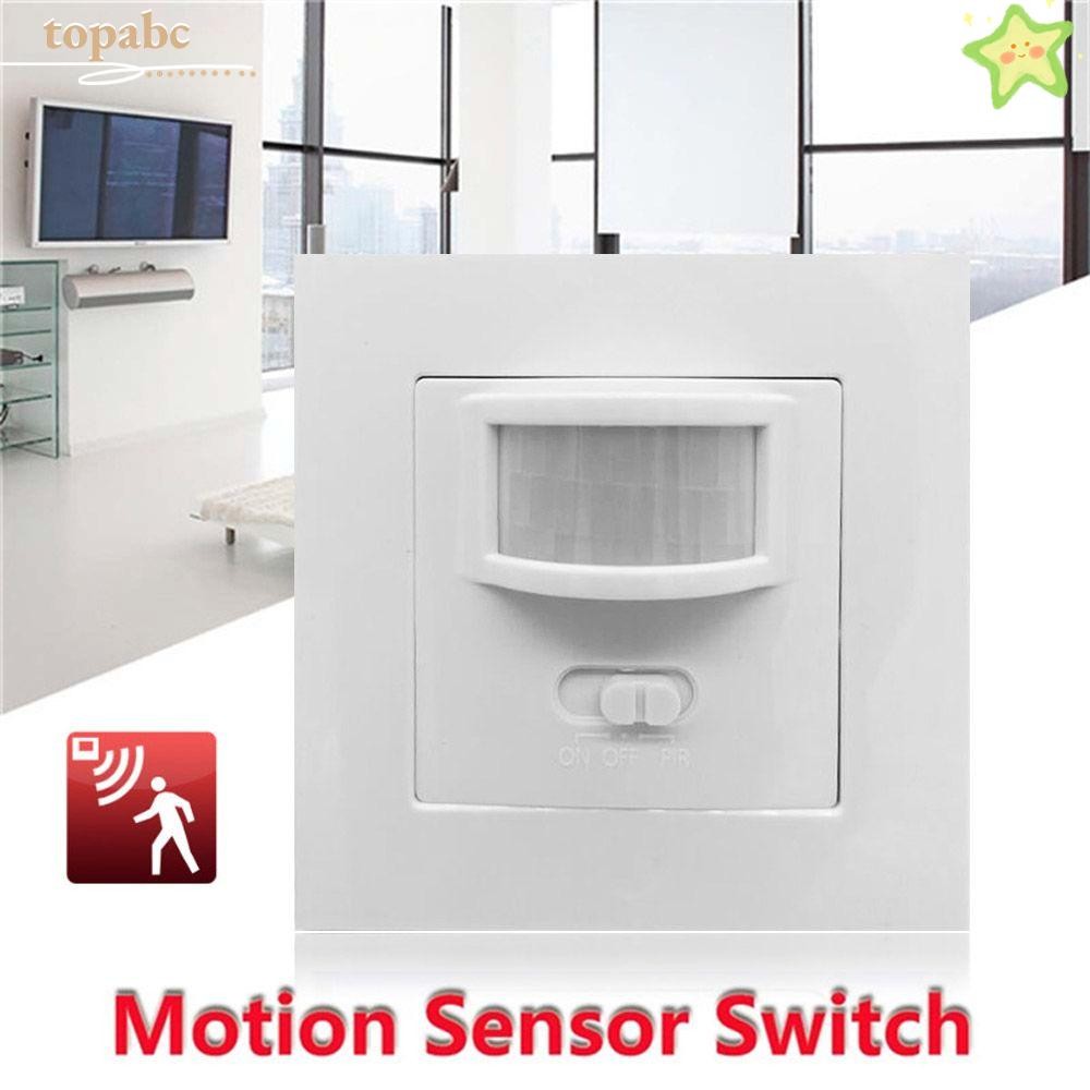 TOPABC Motion Sensor Light Switch Recessed Human Body Move IR Induction ...