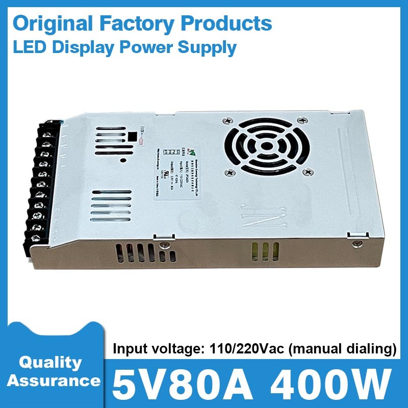 LED Display Screen DC 5V 80A Power Supply LED Digital Signage TV HUB75 ...