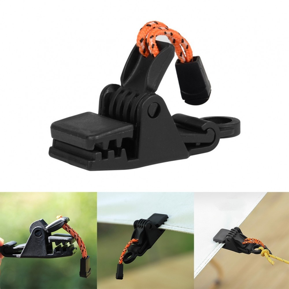 Tent Clamp Rope Tarpaulin Tent Wind Rope Awning Camping Clamps ...