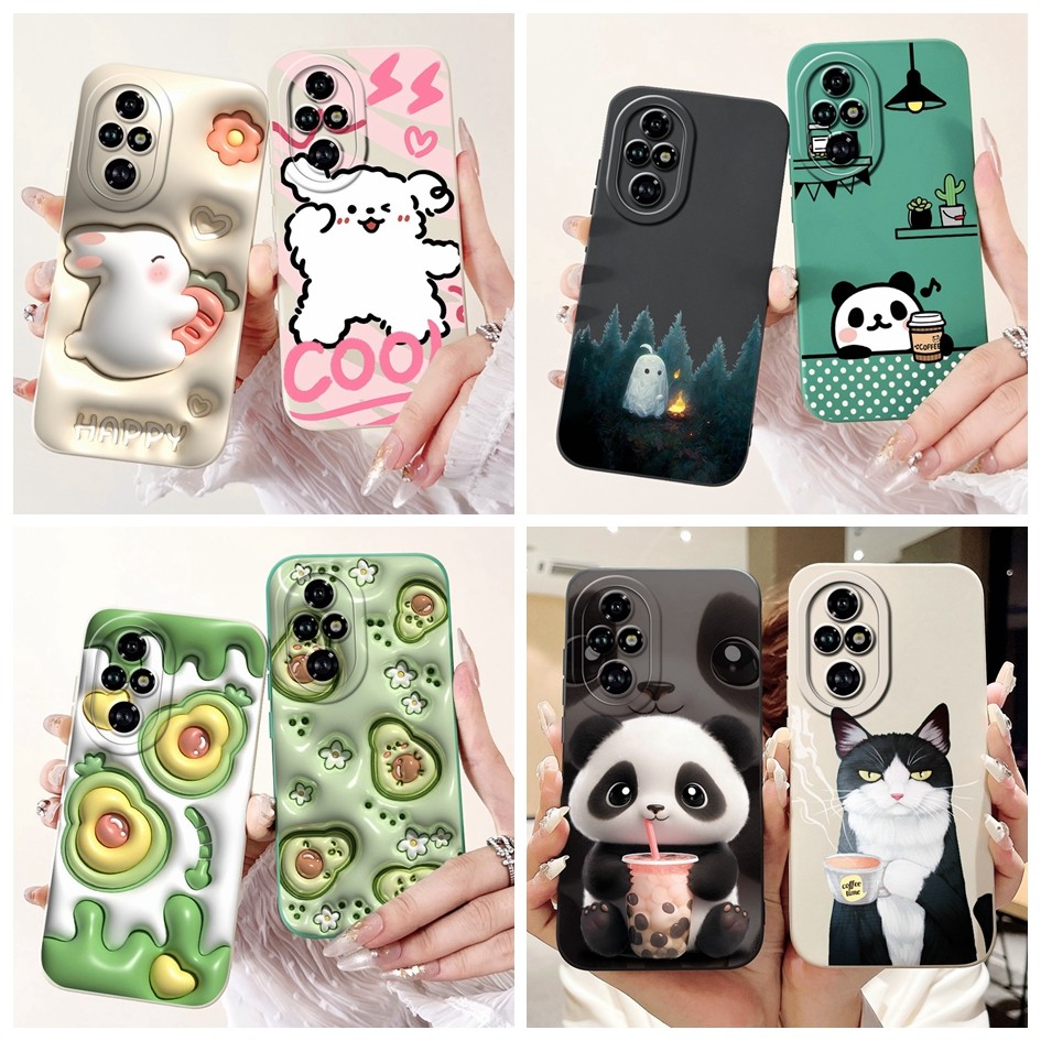 ILING Case For Vivo X300 Pro, Ultra Thin Elegant Flower And Cute Cartoon Pattern Design