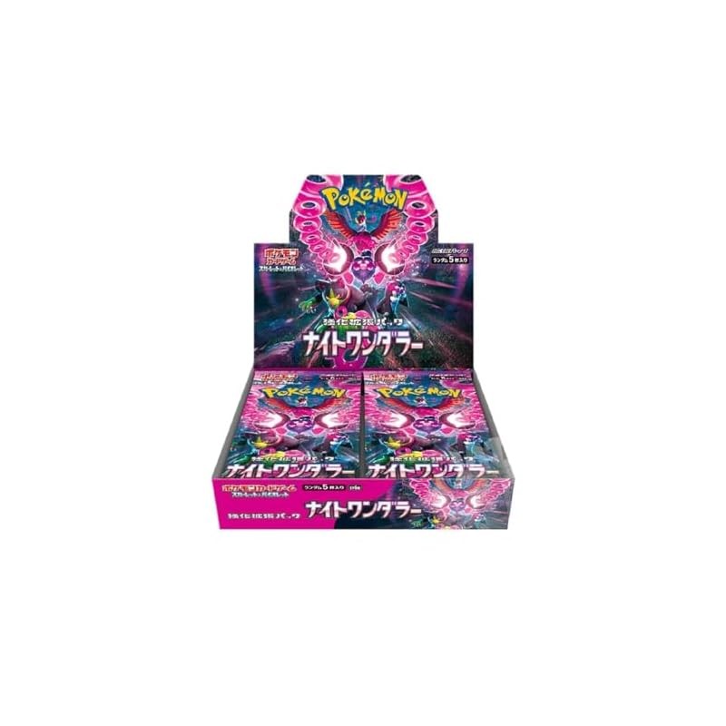 Pokemon Card Game Scarlet & Violet Expansion Pack Night Wanderer Box ...
