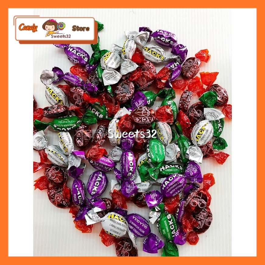 Hacks Mixed Flavour Candy 300gm (70pcs 土) | Shopee Malaysia