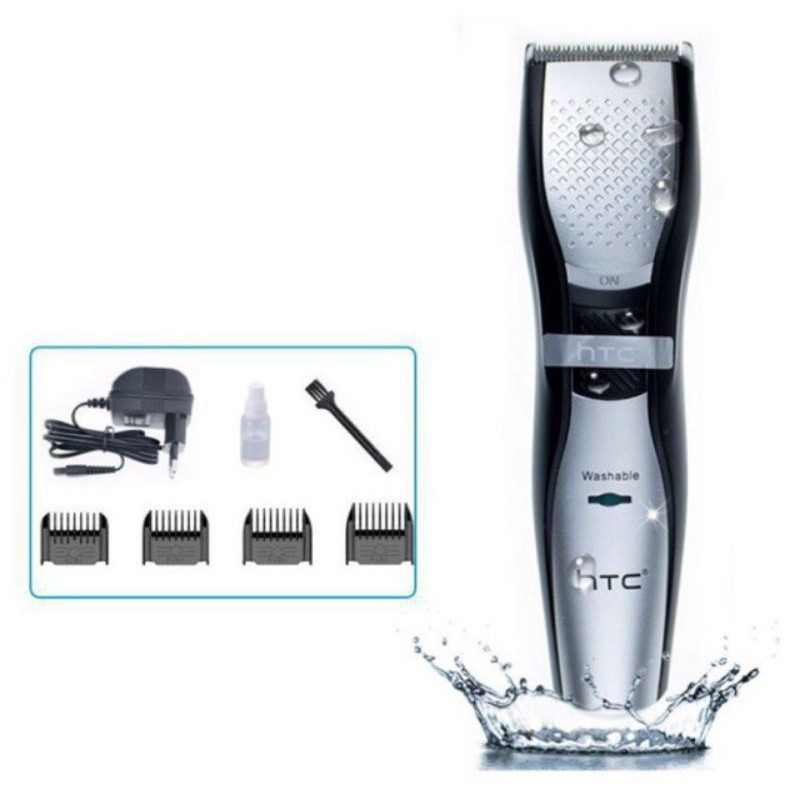 HTC Men Beard Trimmer Cutter Haircut Machine Multifunction Electric ...