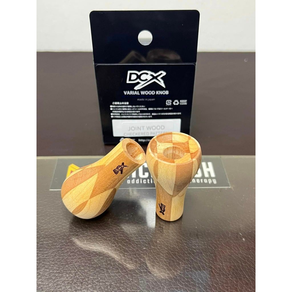 Drt Dcx Wood Knob Checkered Varial | eBay