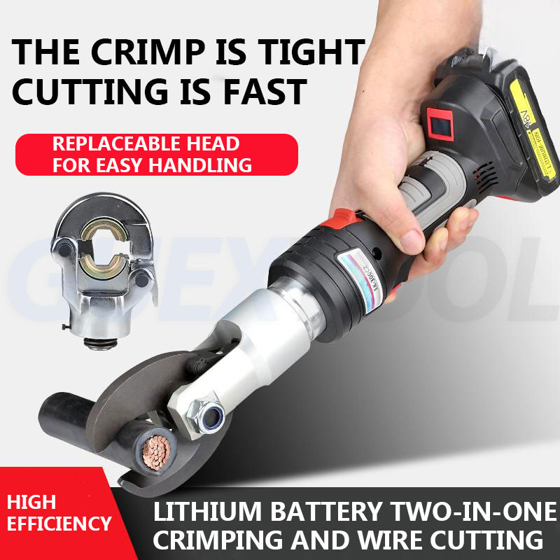 Battery Powered Cable Cutter Hydraulic Cordless Electric Cable Cutter ...