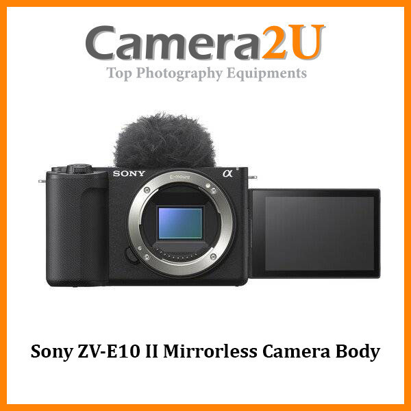 Sony Alpha ZVE10 II Mirrorless Camera Body +64GB Shopee Malaysia