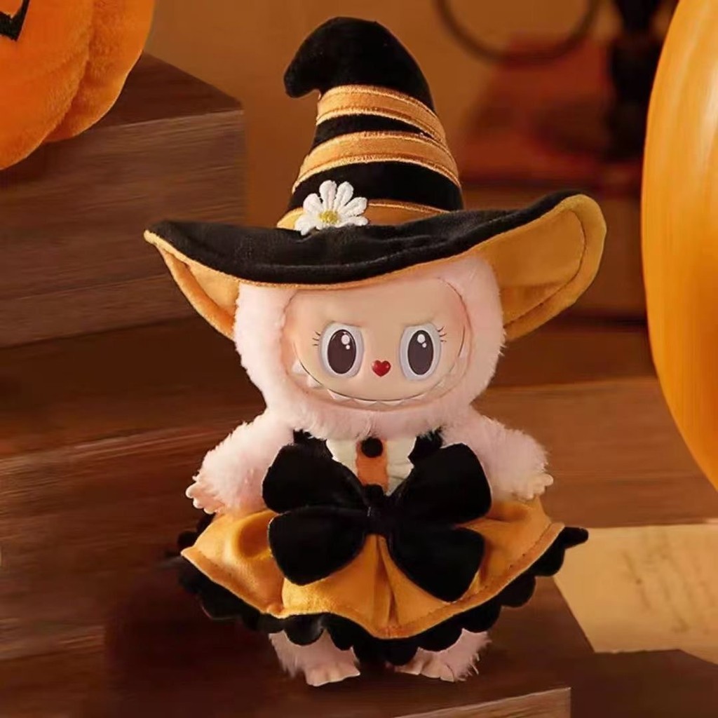 Labubu Doll Halloween Vinyl Pumpkin Strange Bu Carnival PopMart Labubu Sg 11134201 7rene