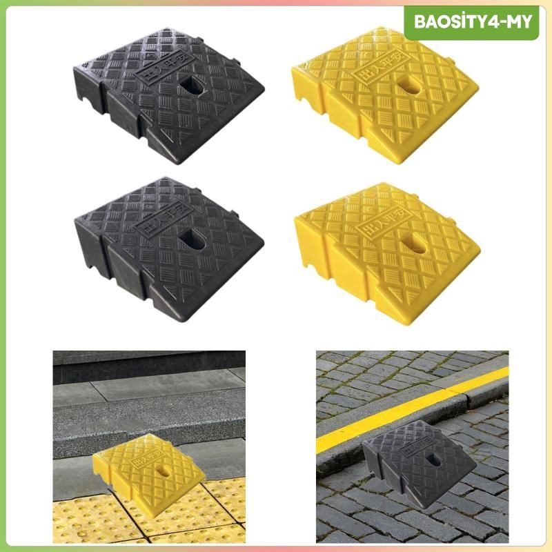 [PromotionMY] Curb Ramp Portable with Textured Surface Lightweight ...