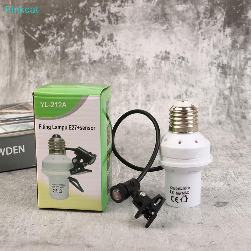 Pinkcat E27 LED Light Holders Converter Adjustable Angle 220V-240V ...