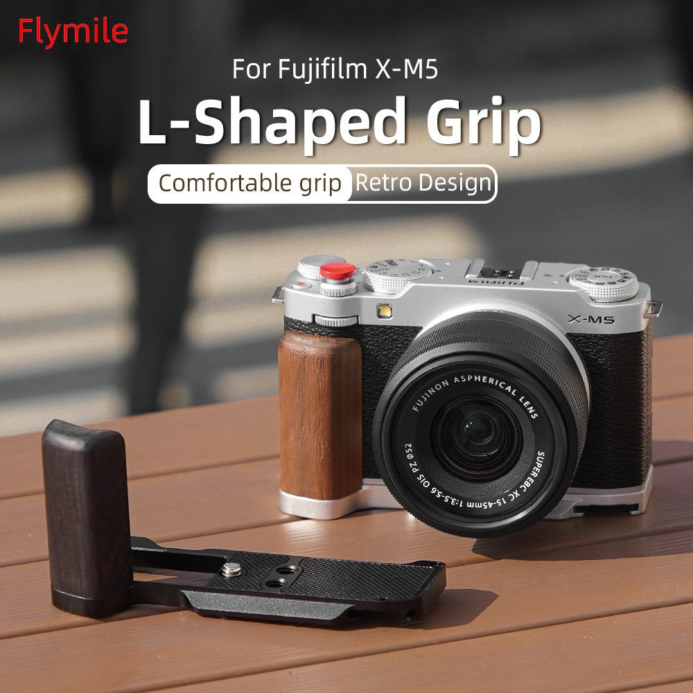 For Fujifilm X-M5 camera L-shaped handle X-M5 camera cold boot handle ...