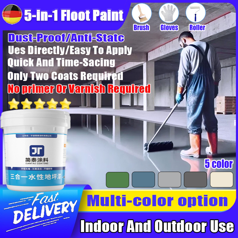 epoxy floor paint cat lantai simen Suitable For Warehouse,Workshop ...