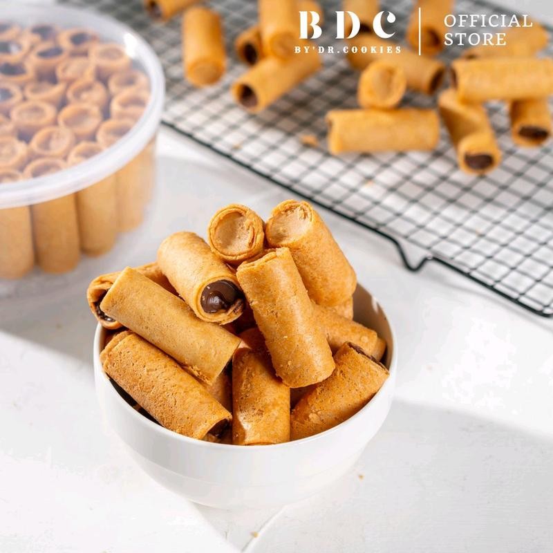 Kuih Kapit Roll Mix (Coklat+Kacang) by Dr Cookies Kuih Raya Snek ...