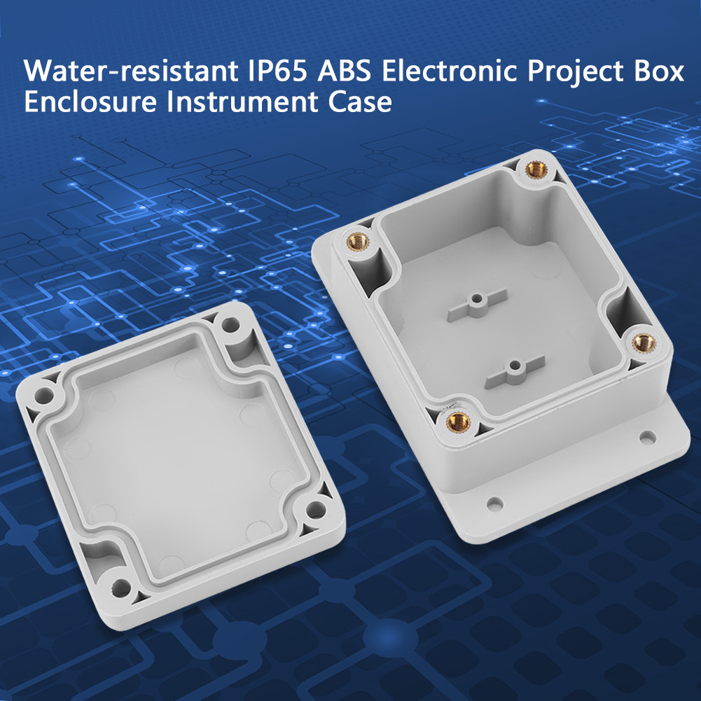 Waterproof IP65 ABS Electric Project Box Junction Enclosure Instrument ...