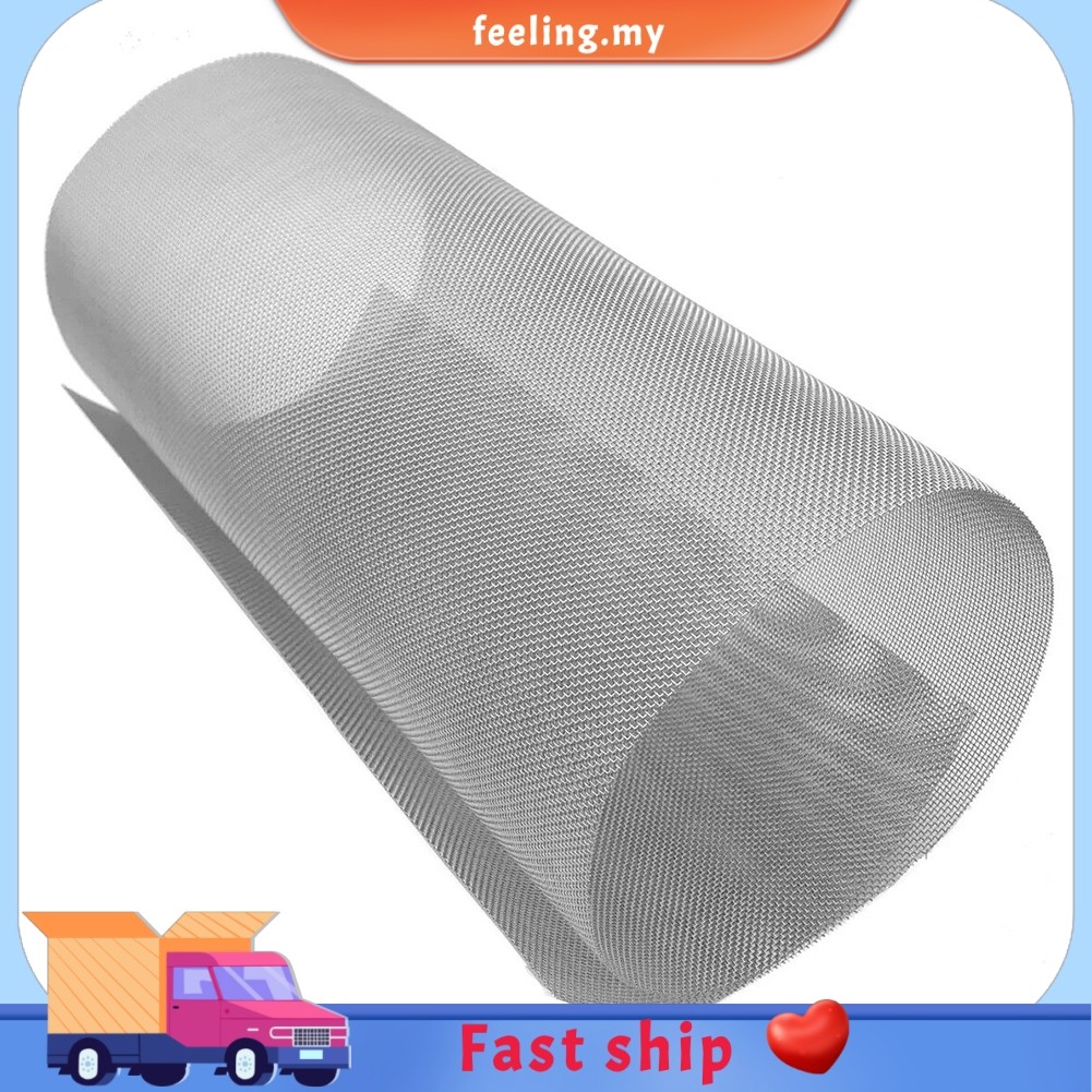 Stainless Steel Woven Wire Mesh Roll Metal Mesh Sheet Screen Mesh 20 ...