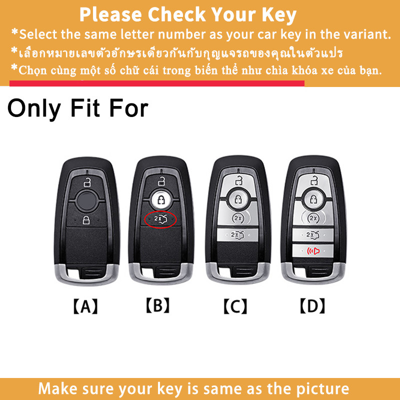 Remote Car Key Case Cover for Ford Ranger Sprot 2023 Ranger Raptor 150 ...