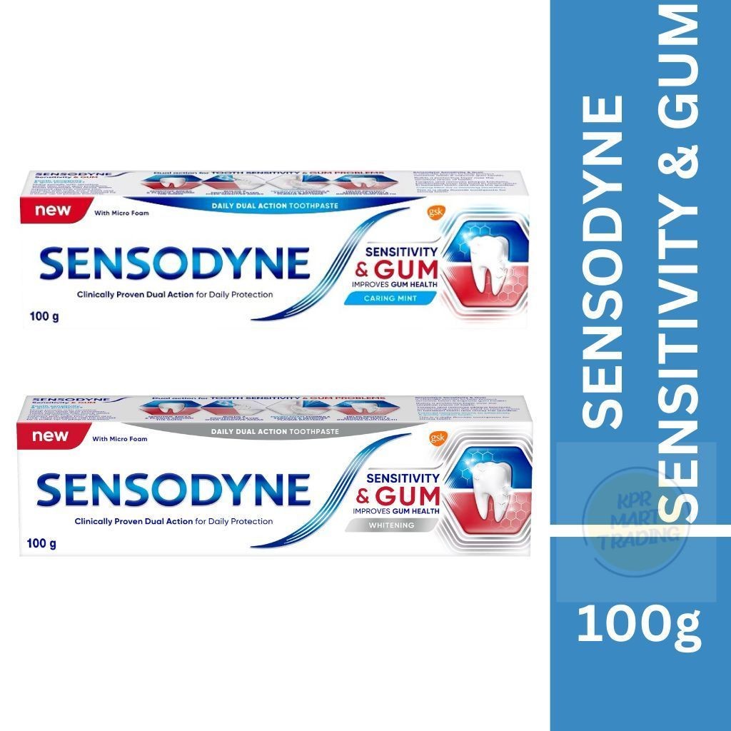 SENSODYNE Sensitivity & Gum Daily Dual Action Toothpaste (100g ...