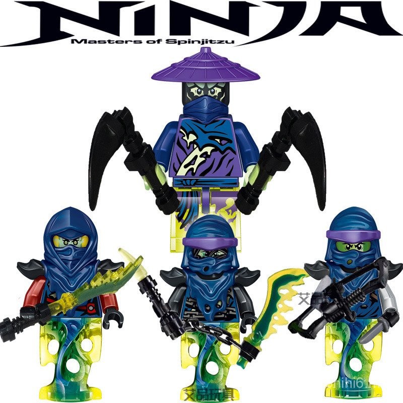 Ghost Villain Season 5 Moro Style Master Lloyd Phantom Ninja Assembled ...