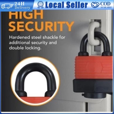 Outdoor Safety Laminated Padlock with Keys Heavy Duty Anti-Theft Anti ...