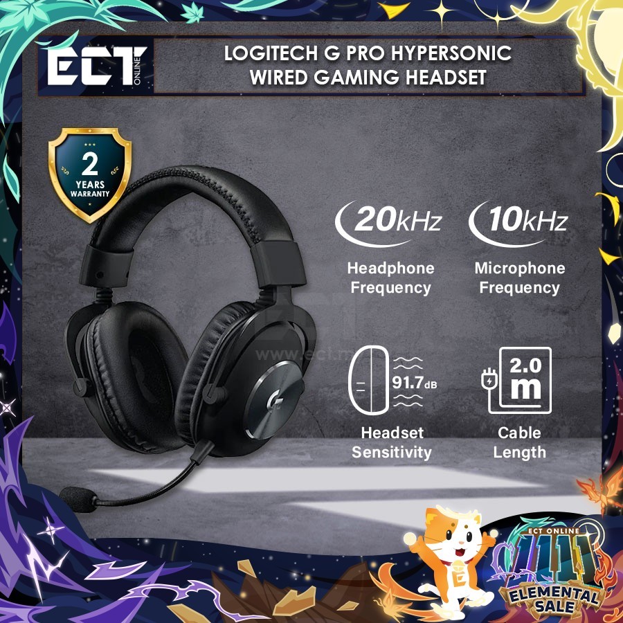 Logitech g pro hypersonic gaming headset sales
