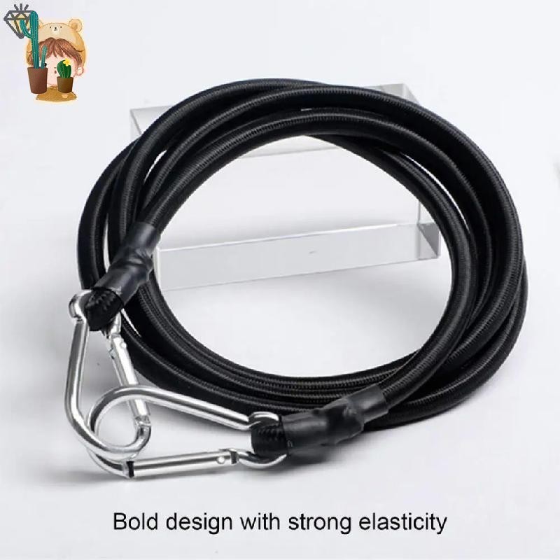 LTStore Tension Rubber With Hooks, 6 Expanders With Hooks, Sailing Tensioners, Rubber Ties With Hooks, 100 Cm, Rubber Straps For Hand Truck, Luggage