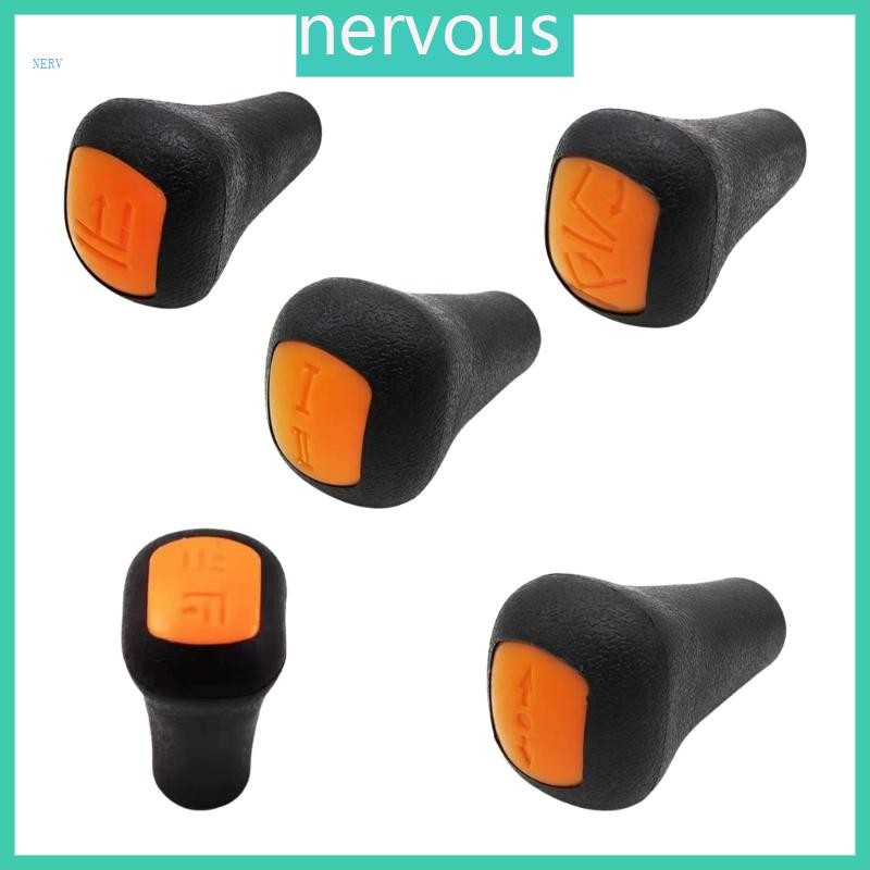 Forklift Lever Knob Replacement Set – 5-Piece Kit, Universal Fit, Soft Rubber Grip, For Upward/Sideways/Tilt/Shift/Forward Control