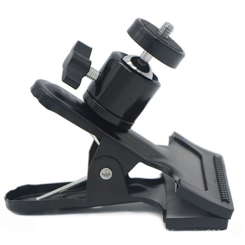 Spherical Head Strong Clip Metal Head Clip Camera Flash Bracket Desktop ...