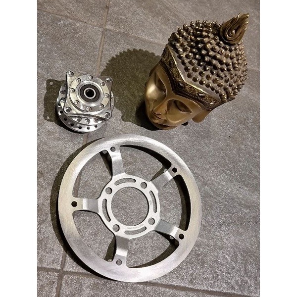 BUTA DISC WITH SMALL HUB for WAVE / XRM ( SOLD AS SET ) | Shopee Malaysia