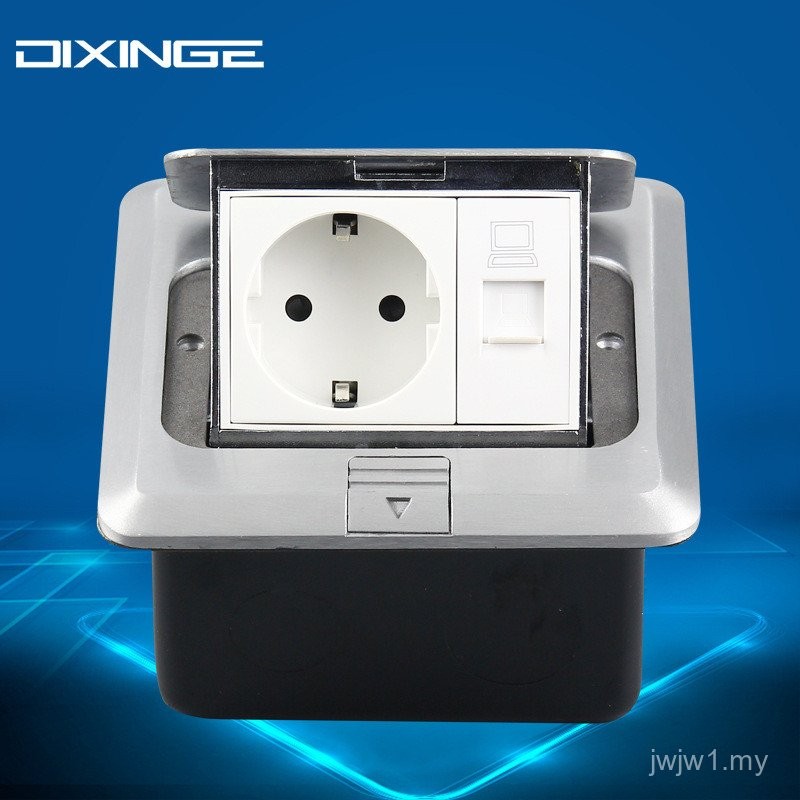With Lid Bottom Box Hidden Pop-Up Computer European Standard Floor ...