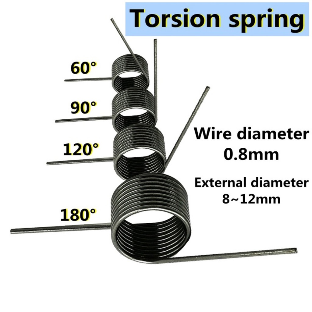 Ressorts Compression Acier Inox 304 – 8mm Diamètre, 20mm Longueur Libre – Lot De 5 – Charge 61,8N - 9