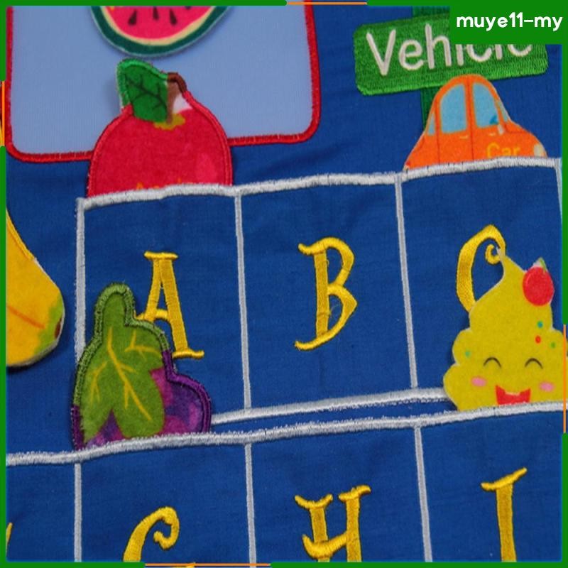 [MuyeadMY] Calendar Wall Chart for Kids Weather Season Date Months ...