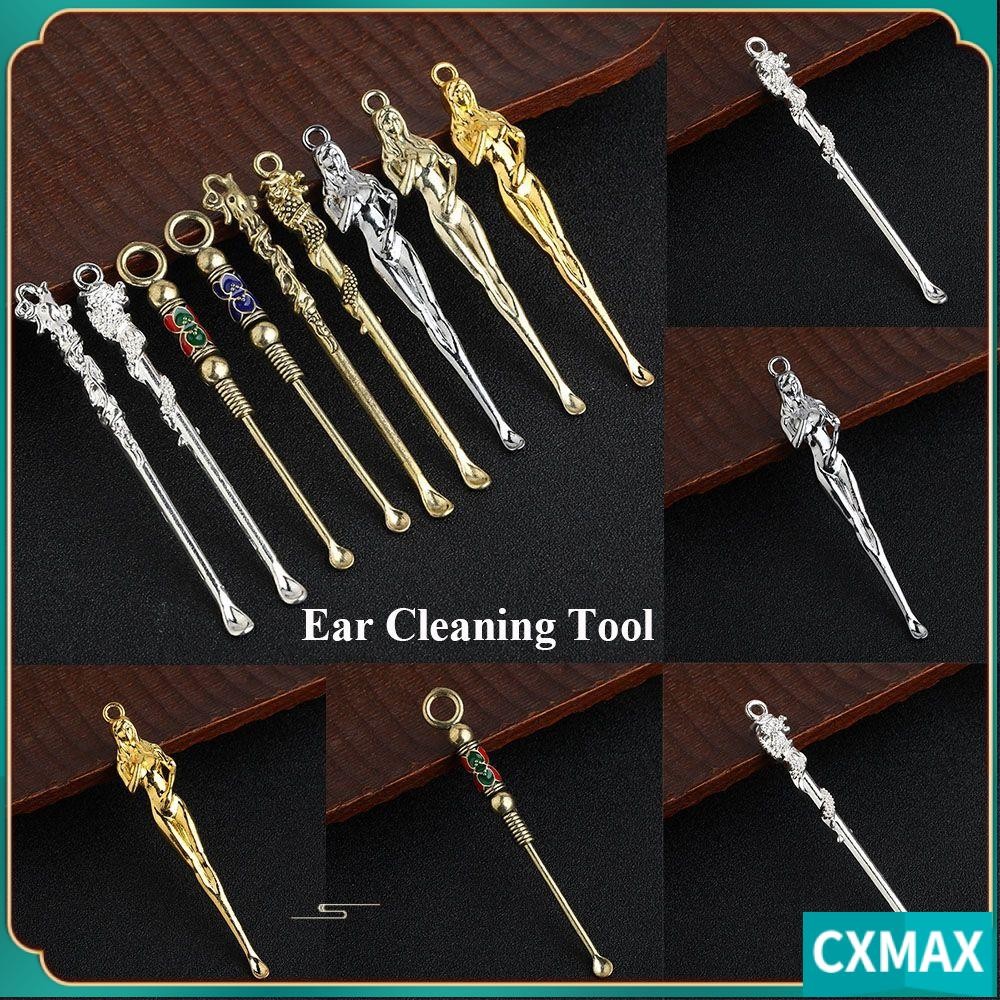 CVMAX Ear Spoons Curette Cleaner Keychain Pendants Outdoor Ear Pick ...