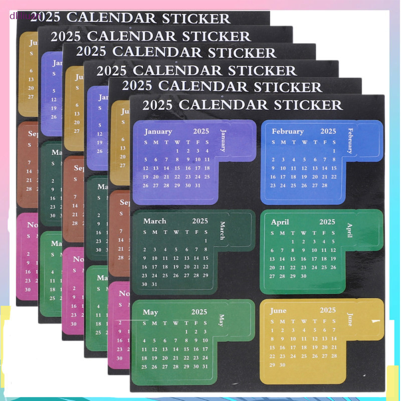 [CHRISTMAS GIFT] Compact Book Tabs Planner Monthly Calendar Stickers