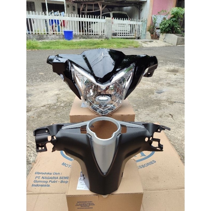 FRONT REAR BATOK SET + FRONT REVECTOR YAHAMAH JUPITER MX NEW 135 Narita ...