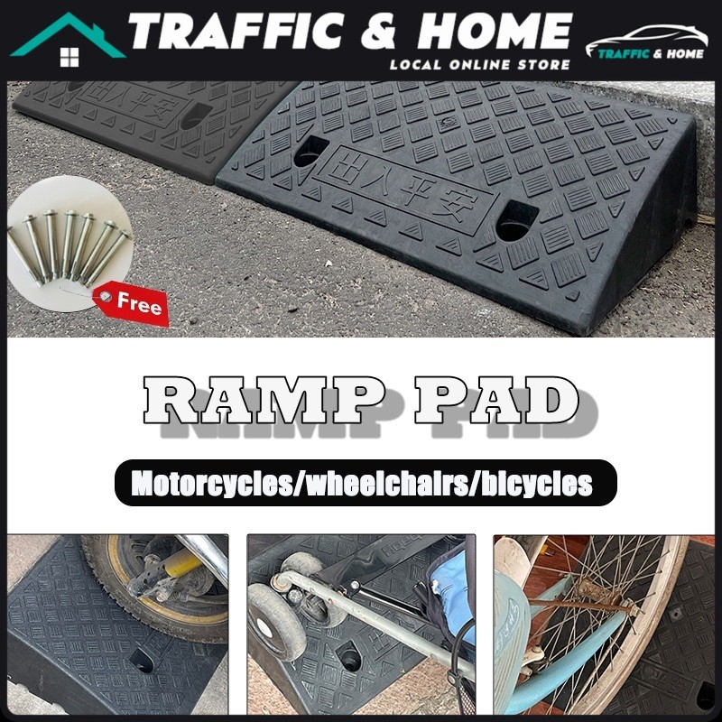 Car Step Ramp Mat Heavy Duty Motorcycle Step Buffer Mat Wheelchair Ramp ...
