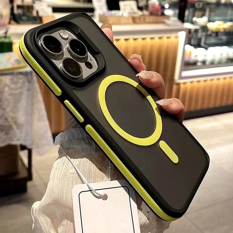 Luxury Matte Phone Case For iPhone 11 12 13 14 15 16 Pro Max Plus ...